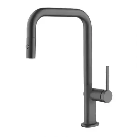 Monocomando de bancada para cozinha Lexxa Bagno Boolean Graphite