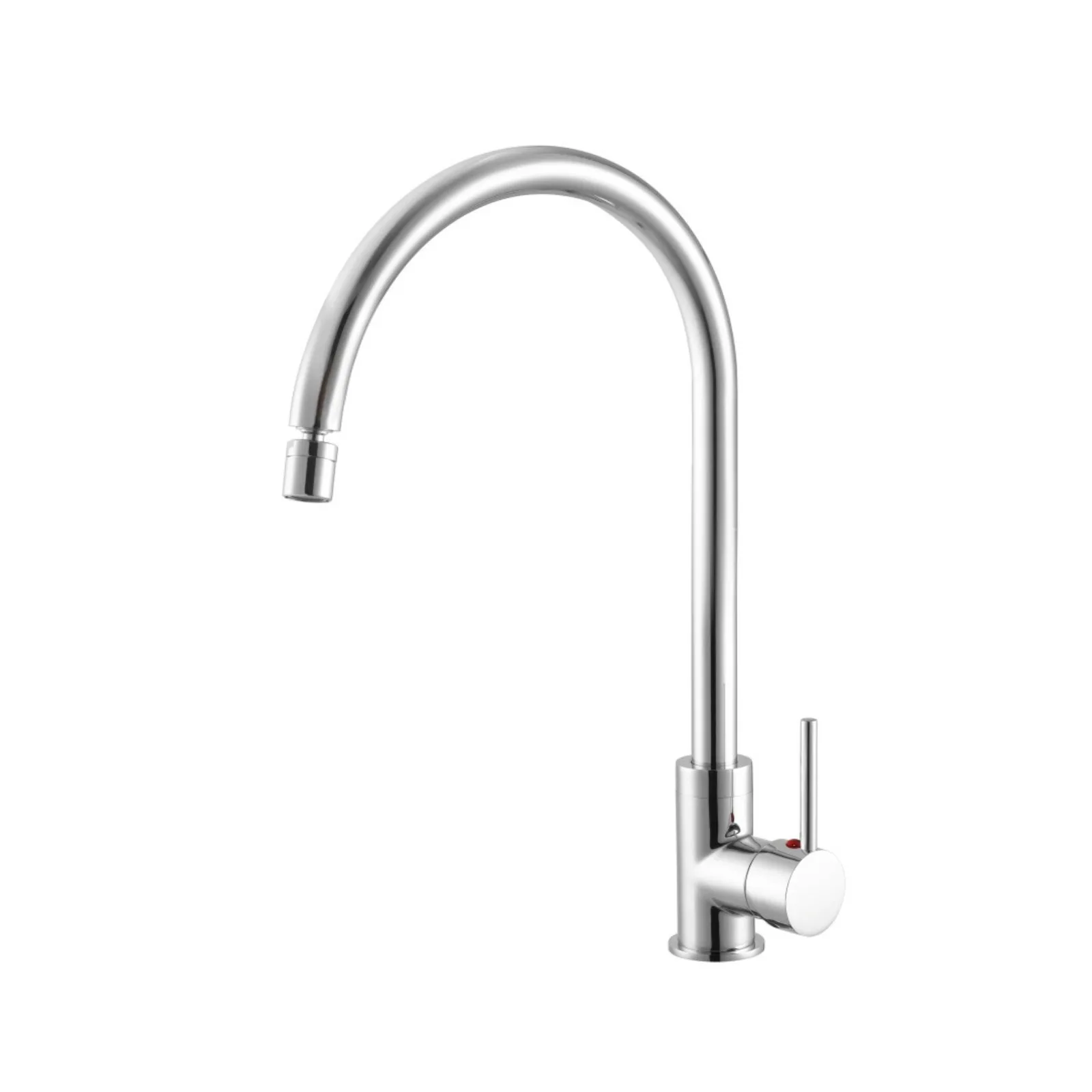Monocomando de bancada para cozinha Meber Minimal Cromado