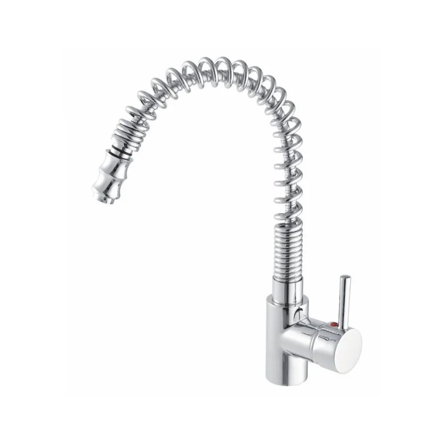 Monocomando de bancada para cozinha Meber Minimal Cromado