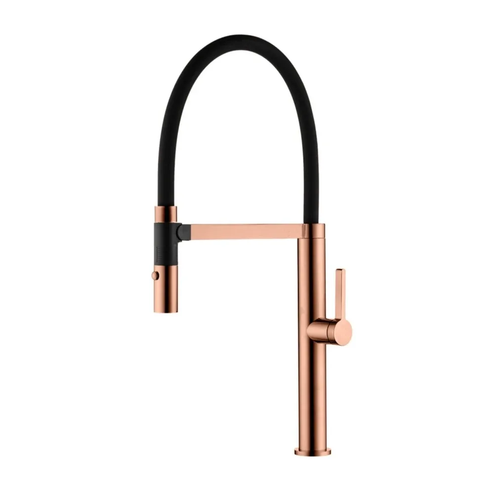 Monocomando de bancada para cozinha Rosé Gold Lexxa Bagno Harco LX2288RG
