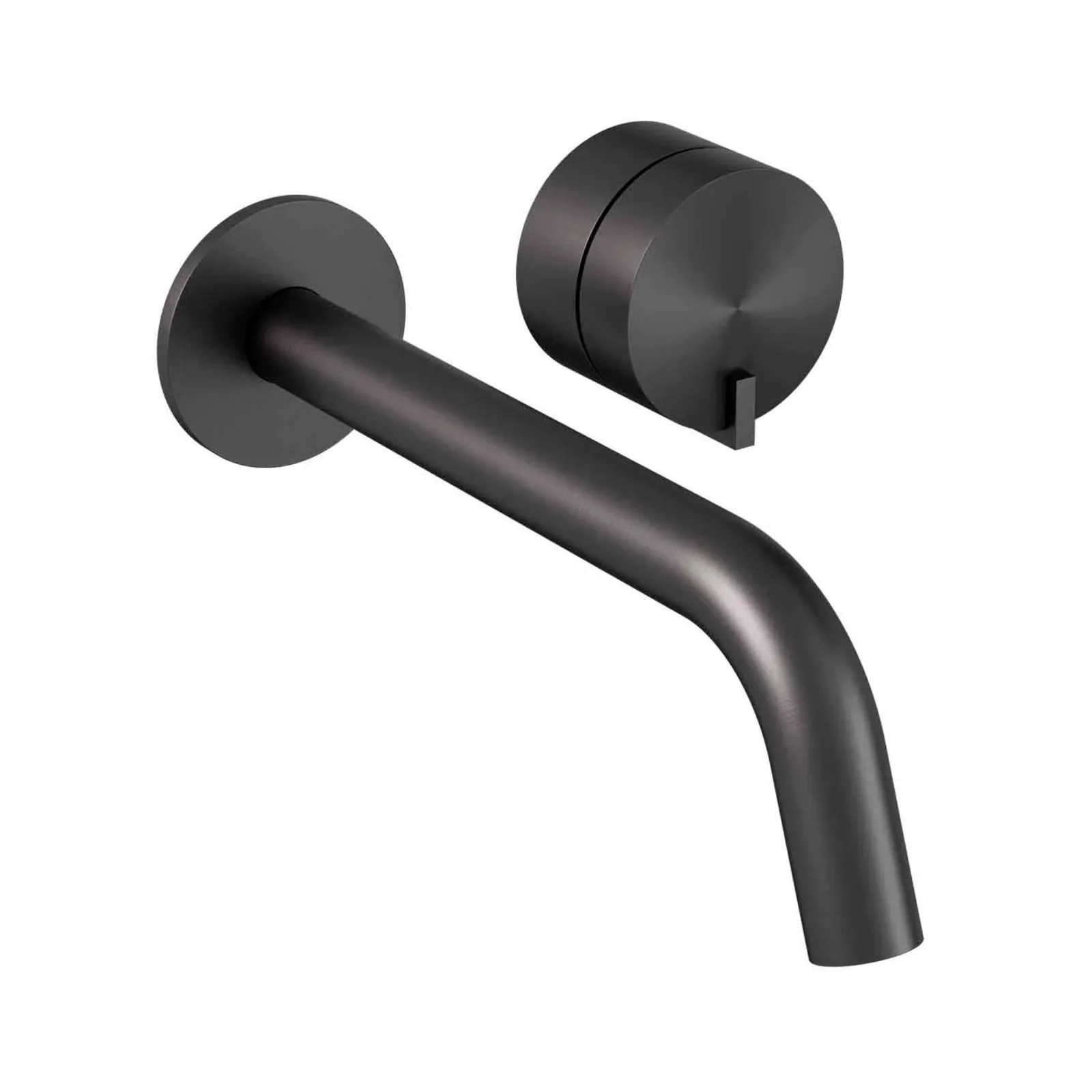 Monocomando de Parede para Lavatório com Bica 220mm GunMetal Doka Quantum