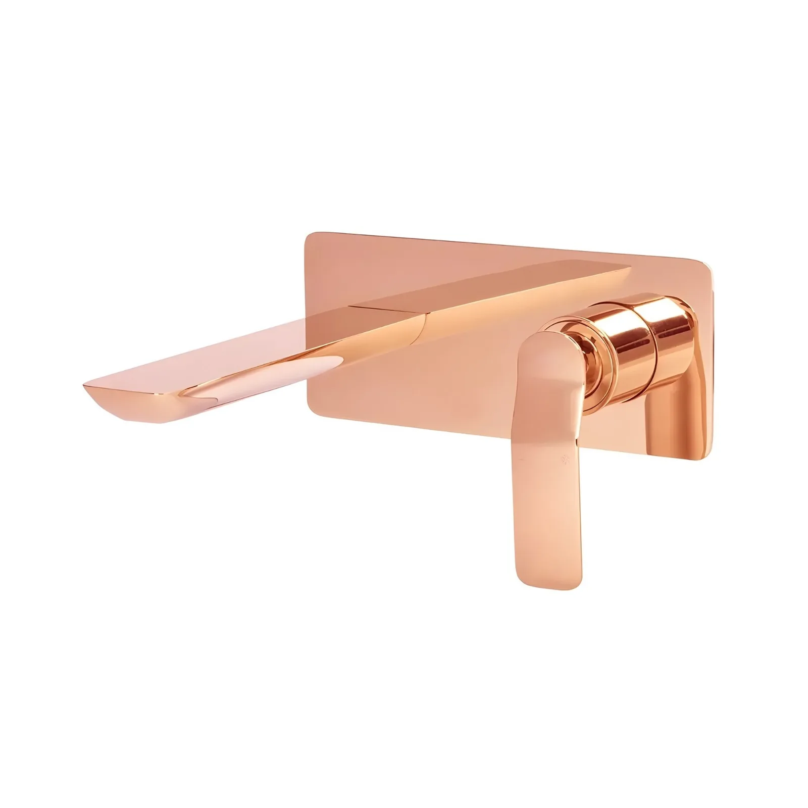 Monocomando de Parede para Lavatório Rose Gold Doka Rainbow