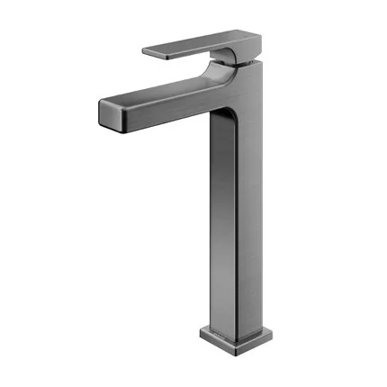 Monocomando Docol Edge Grafite Escovado Monoc para banheiro Mesa