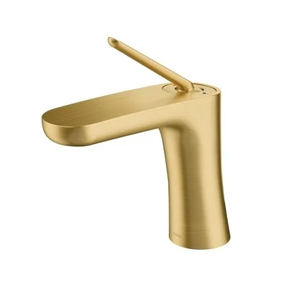 Monocomando Docol Kaila Ouro Escovado Monoc para banheiro Mesa