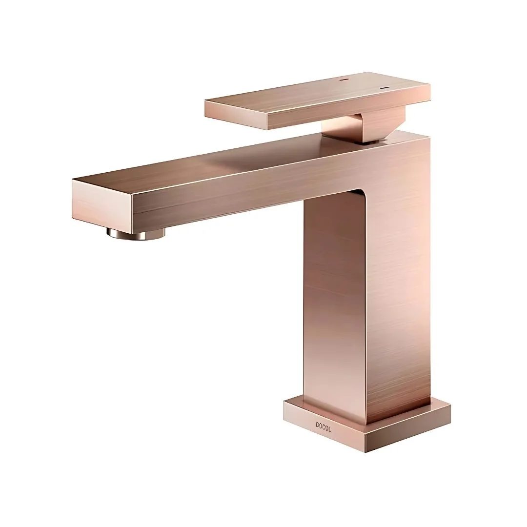Monocomando De Bancada Para Banheiro Cobre Escovado Docol New Edge