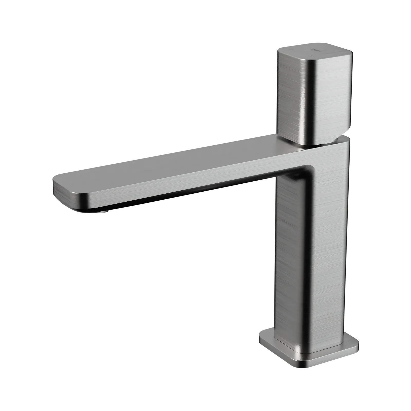Monocomando para Lavatório 121mm Brushed Nickel Doka Rivvo