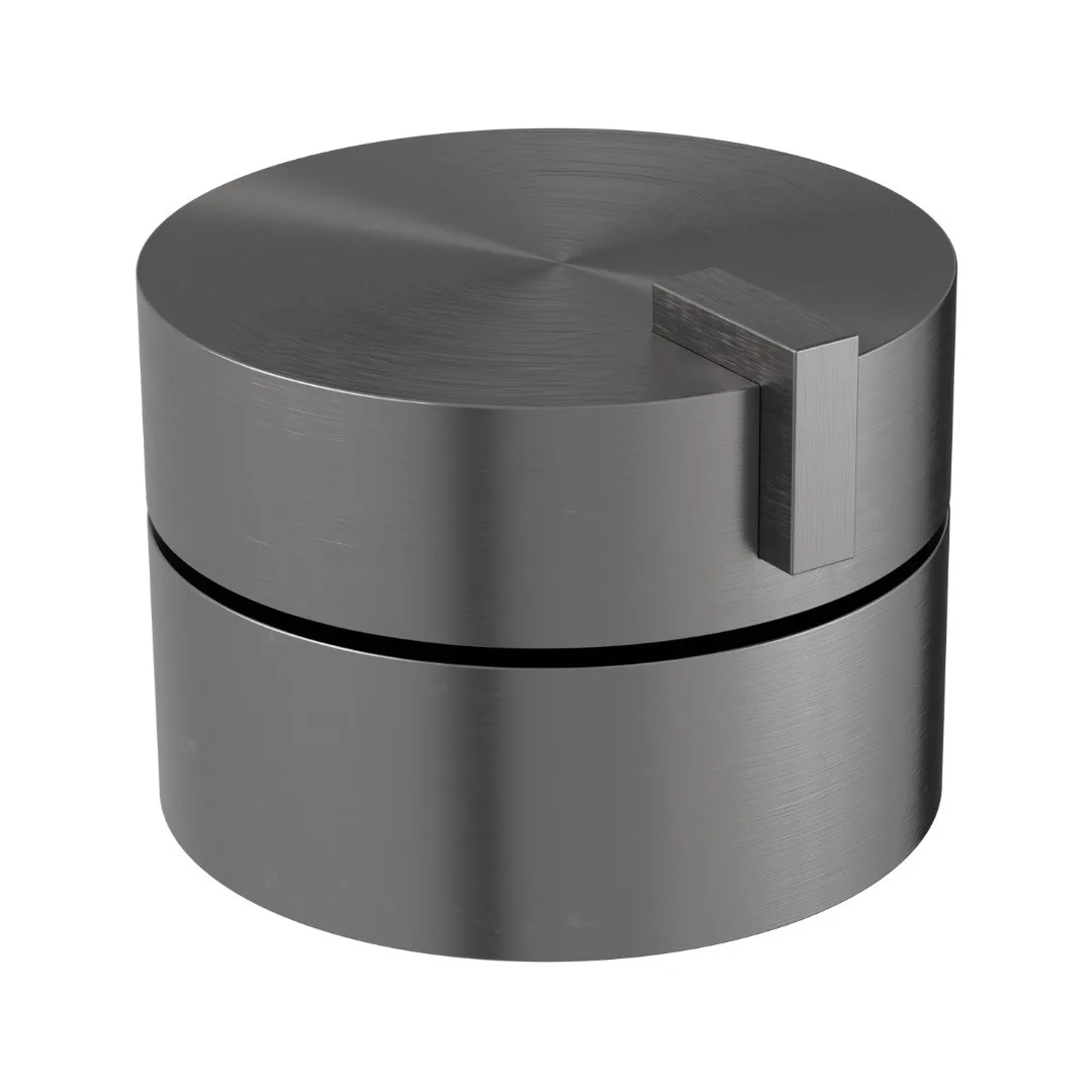 Acionamento Monocomando De Bancada Para Banheiro Brushed Nickel Doka Quantum