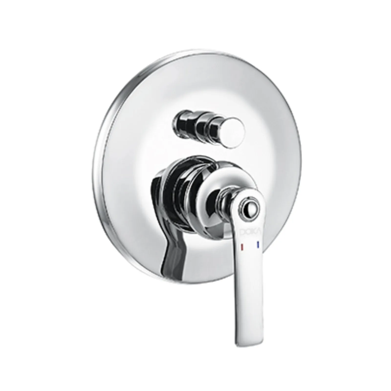 Monocomando para Chuveiro com Desviador Chrome Doka Ever