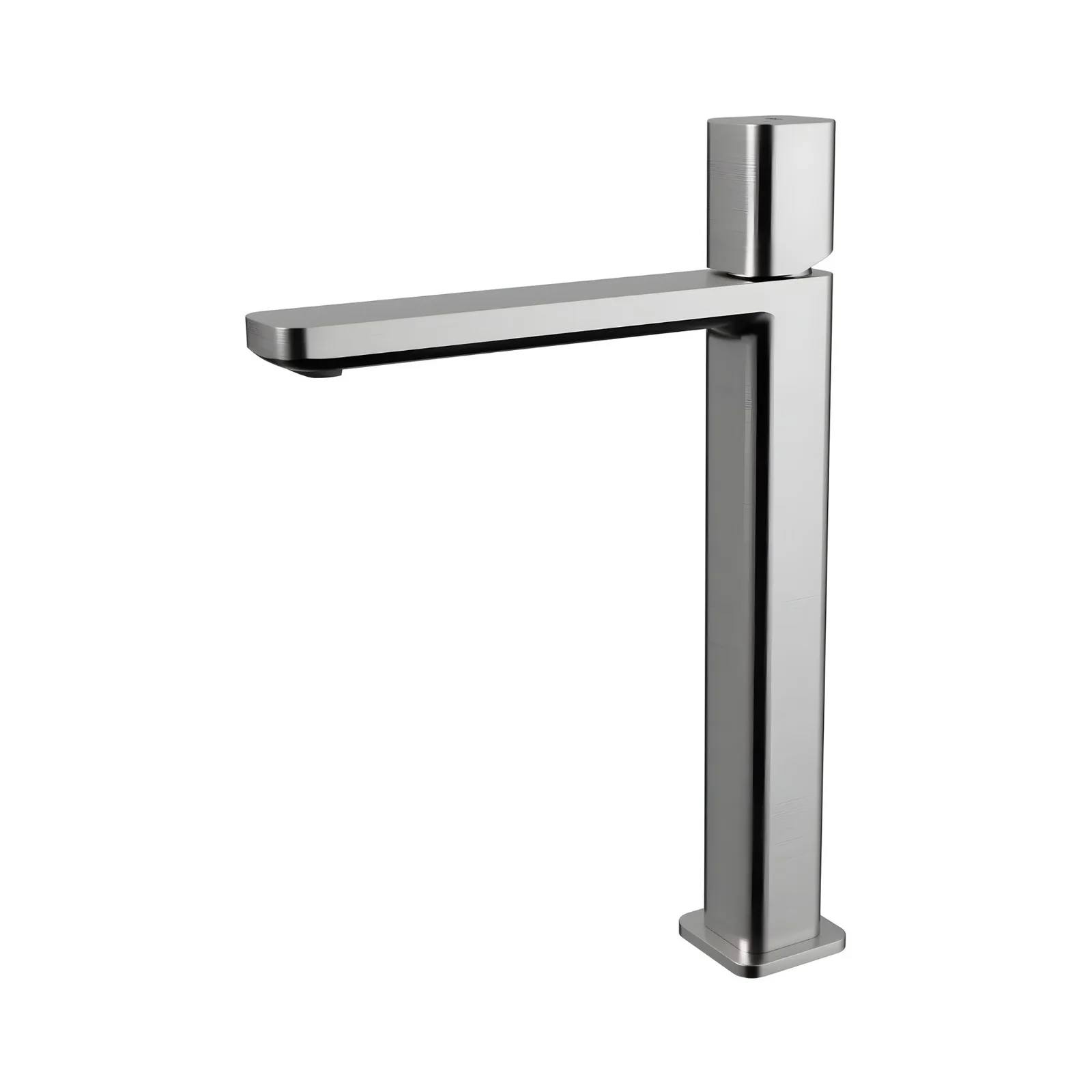 Monocomando para Lavatório 239mm Brushed Nickel Doka Rivvo