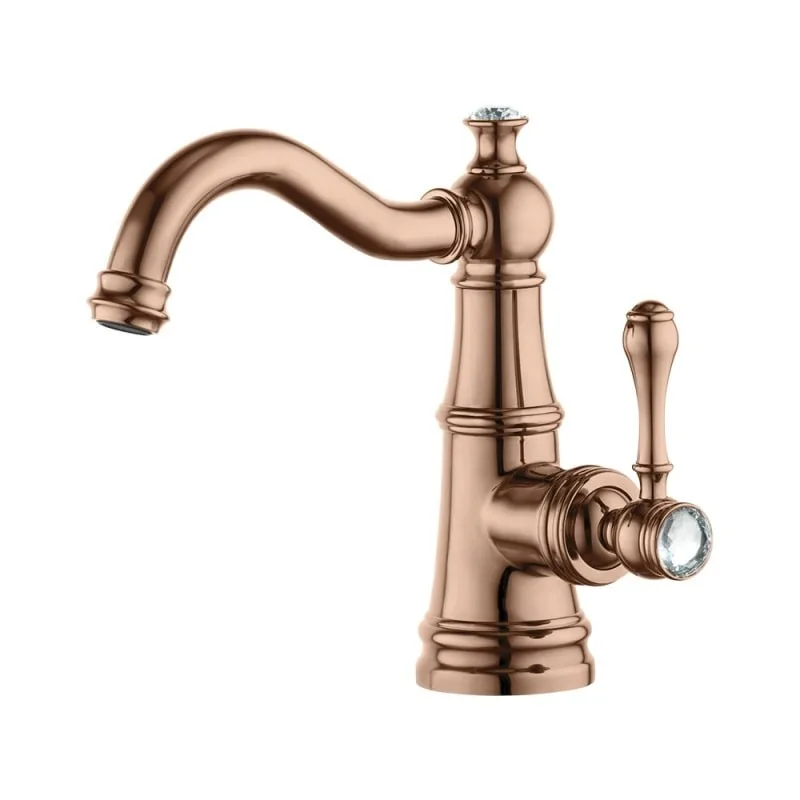 Monocomando Rubinettos Classic Rosé Gold banheiro Mono 8851