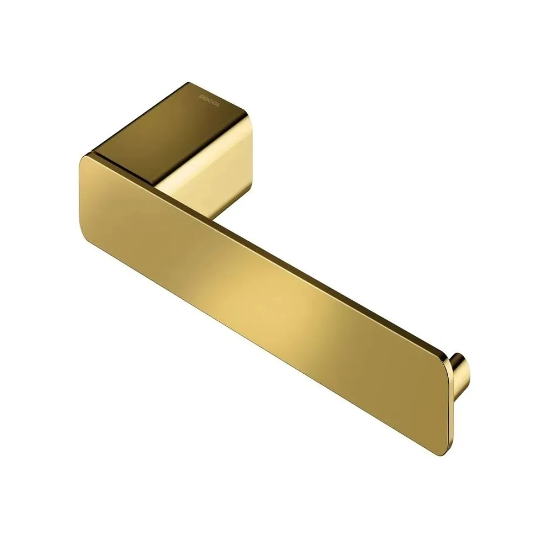 Papeleira De Parede Ouro Polido Docol Flat