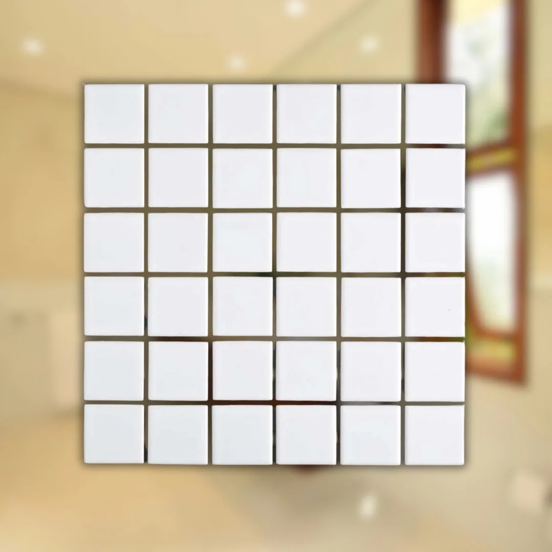 Pastilha Branca Esmaltada 5x5 B2140 Atlas