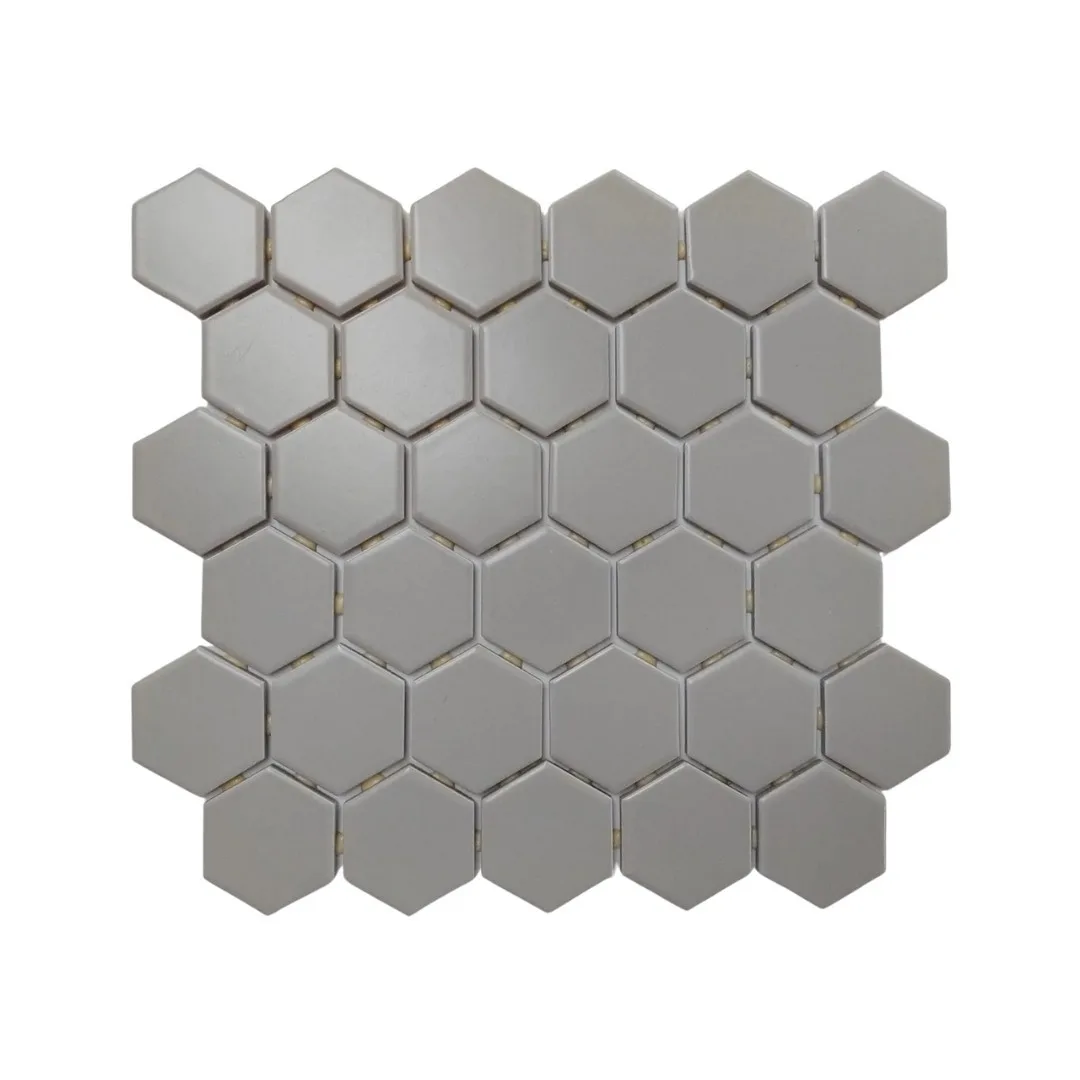 Pastilha Inox Esmaltada Hexagonal 5,0cm M-12257 Atlas
