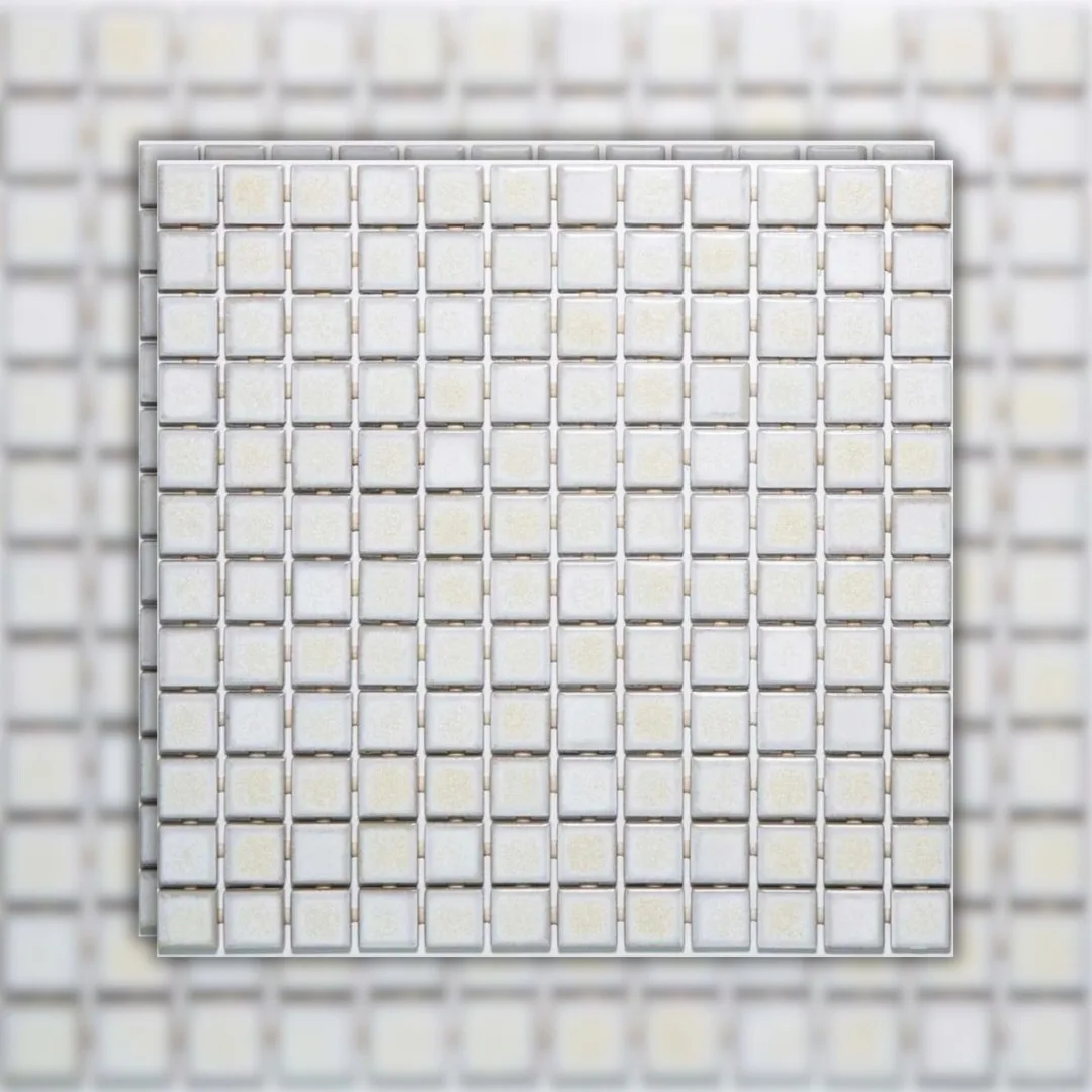 Pastilha Branca Porcelana Esmaltada 2,5x2,5 Atlas Calcitá