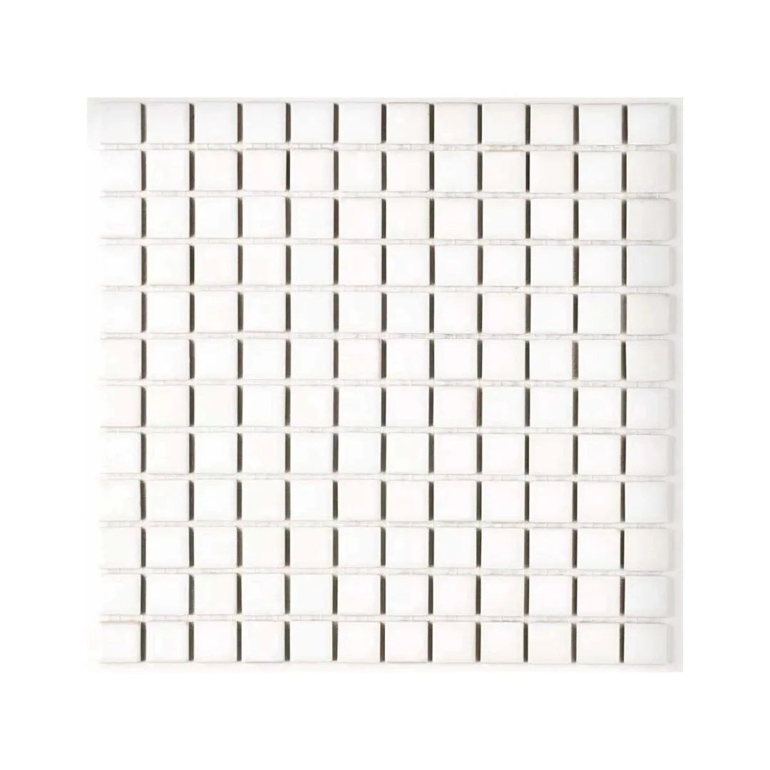 Pastilha De Porcelana Branco 2,5x2,5 Atlas Esmaltada B2140