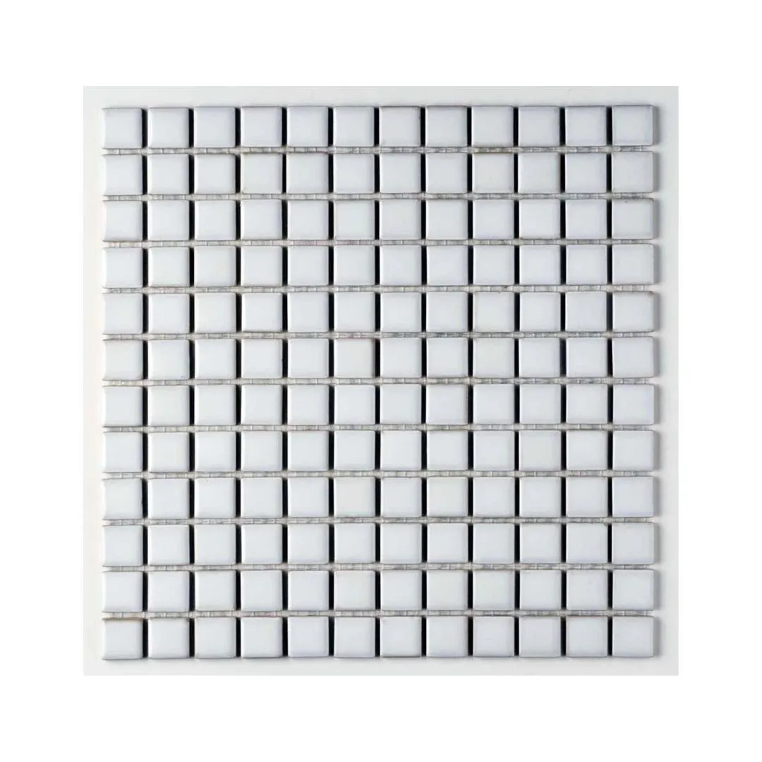 Pastilha De Porcelana Branco 2,5x2,5 Atlas Esmaltada Sg8450 Camburi