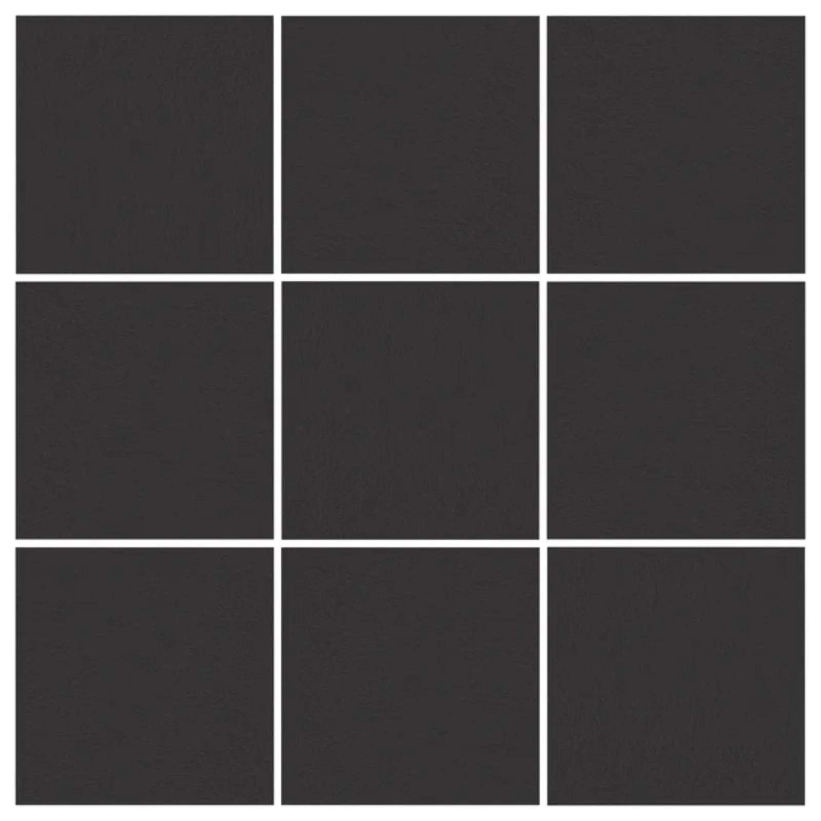 Pastilha Preto Mate Coal 9,5x9,5 Portobello Surfaces Flat "A"