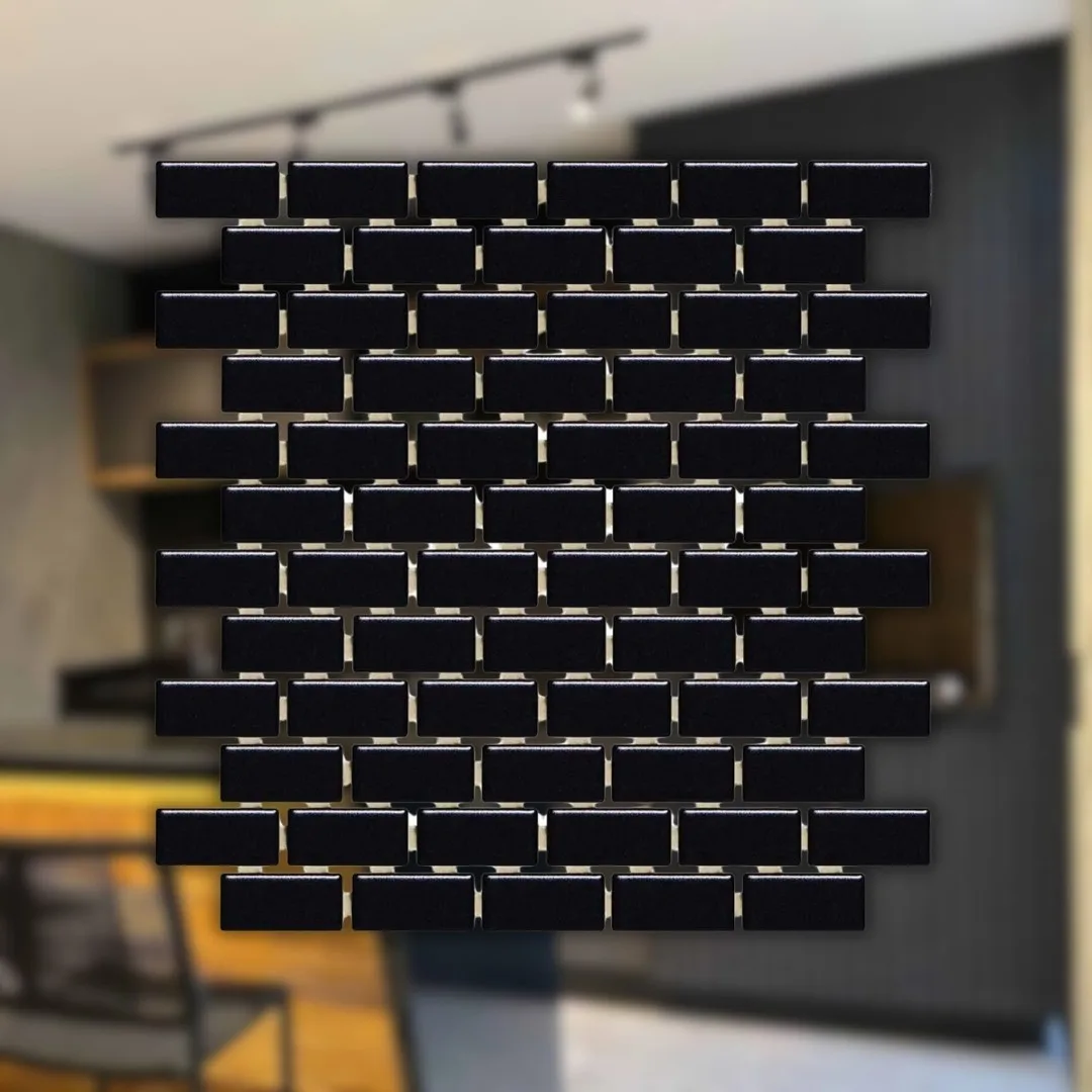 Pastilha Preta Esmaltada 2,5x5,0 (Ja) M4337 Atlas