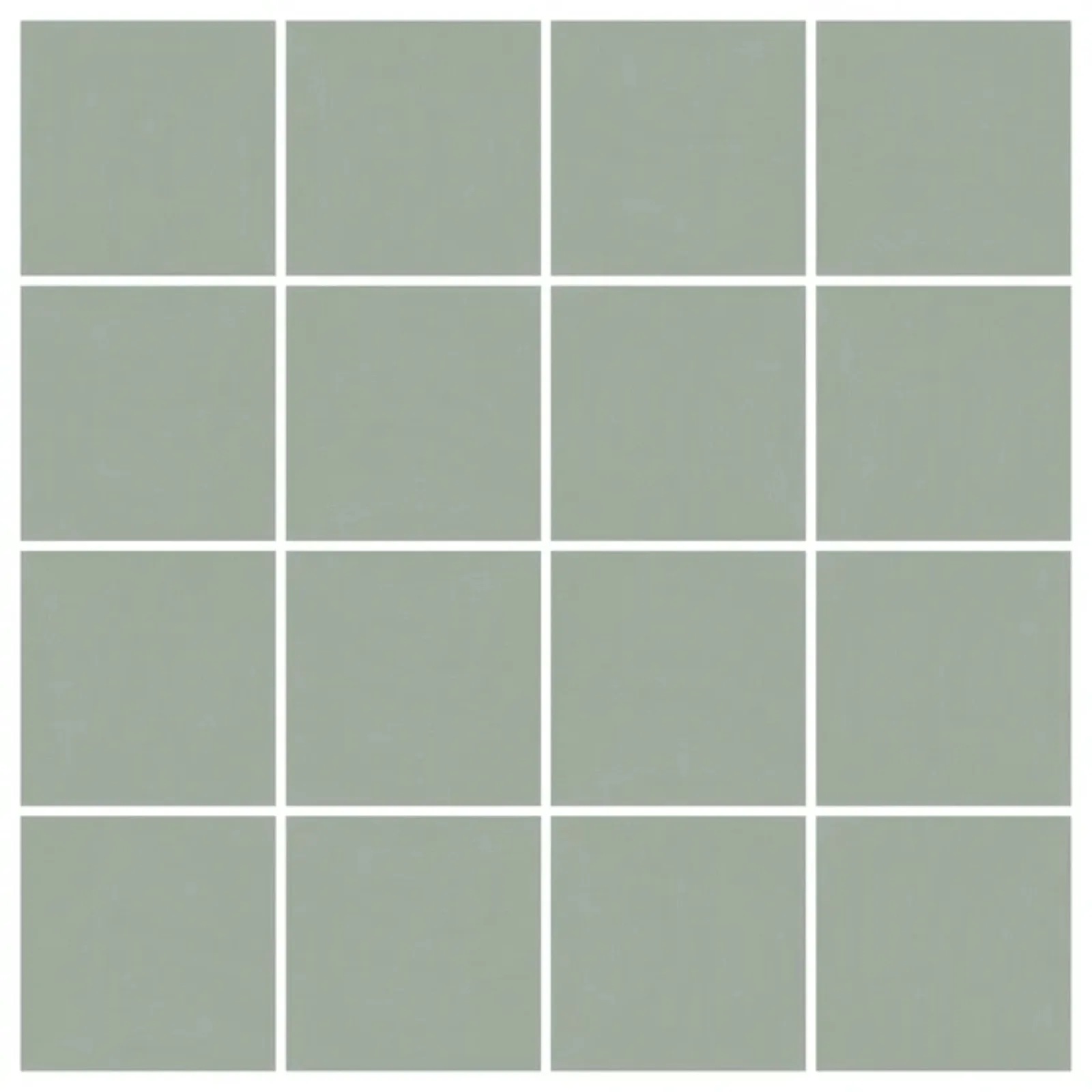 Pastilha Verde Matte 7,5x7,5 Portobello Surfaces Mint FT "A"