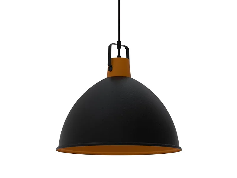 Pendente Taschibra Factory Preto Fosco