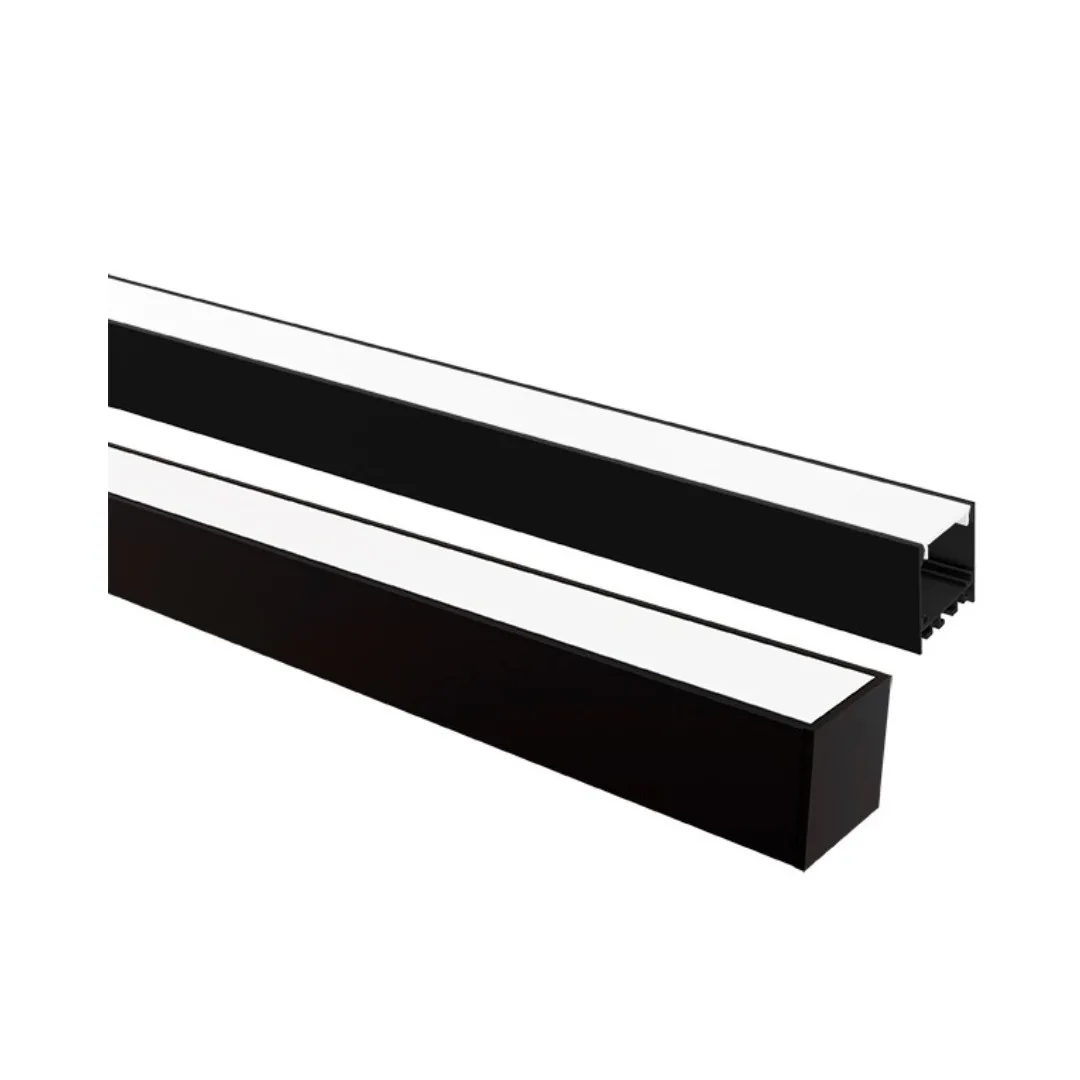 Perfil de LED Taschibra Led Spire 35x35 Preto Fosco