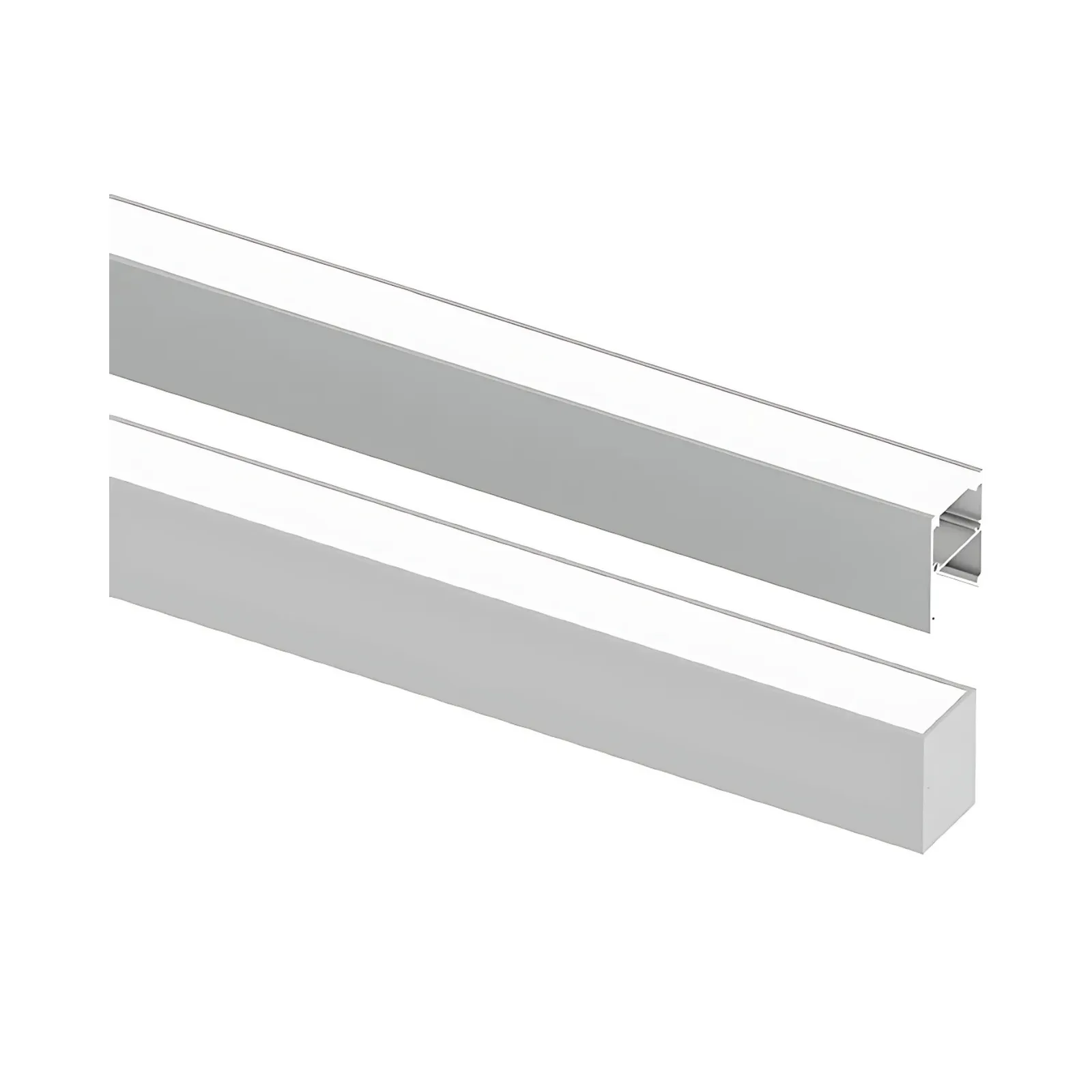 Perfil Led Taschibra Spire 3,5x4,5 Sobrepor 3,5x4,5x200cm Branco