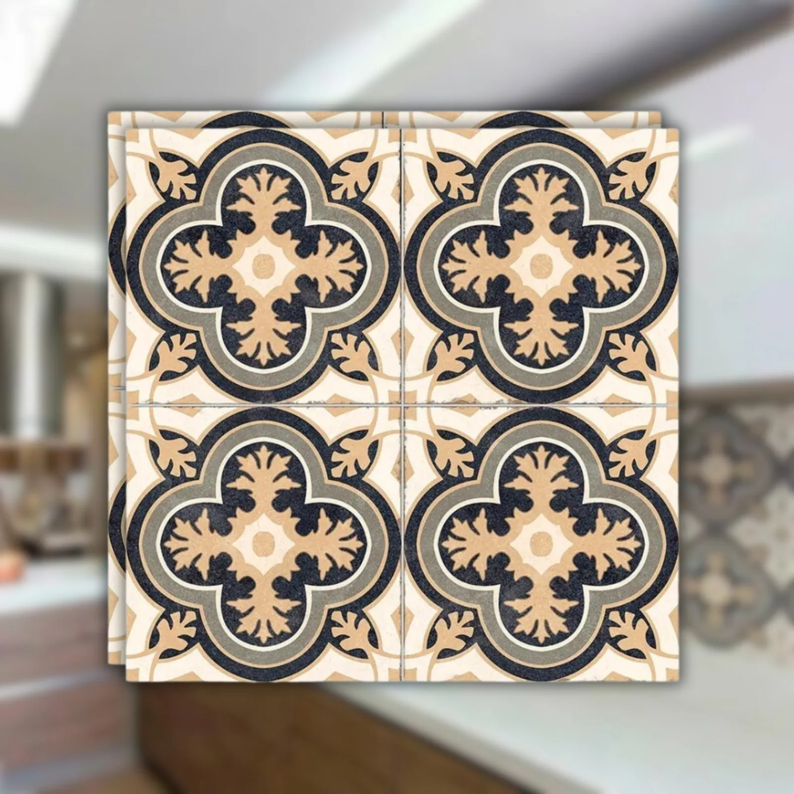 Porcelanato Ceusa Ladrilho 60x60 RET "A" 5062589 Sena