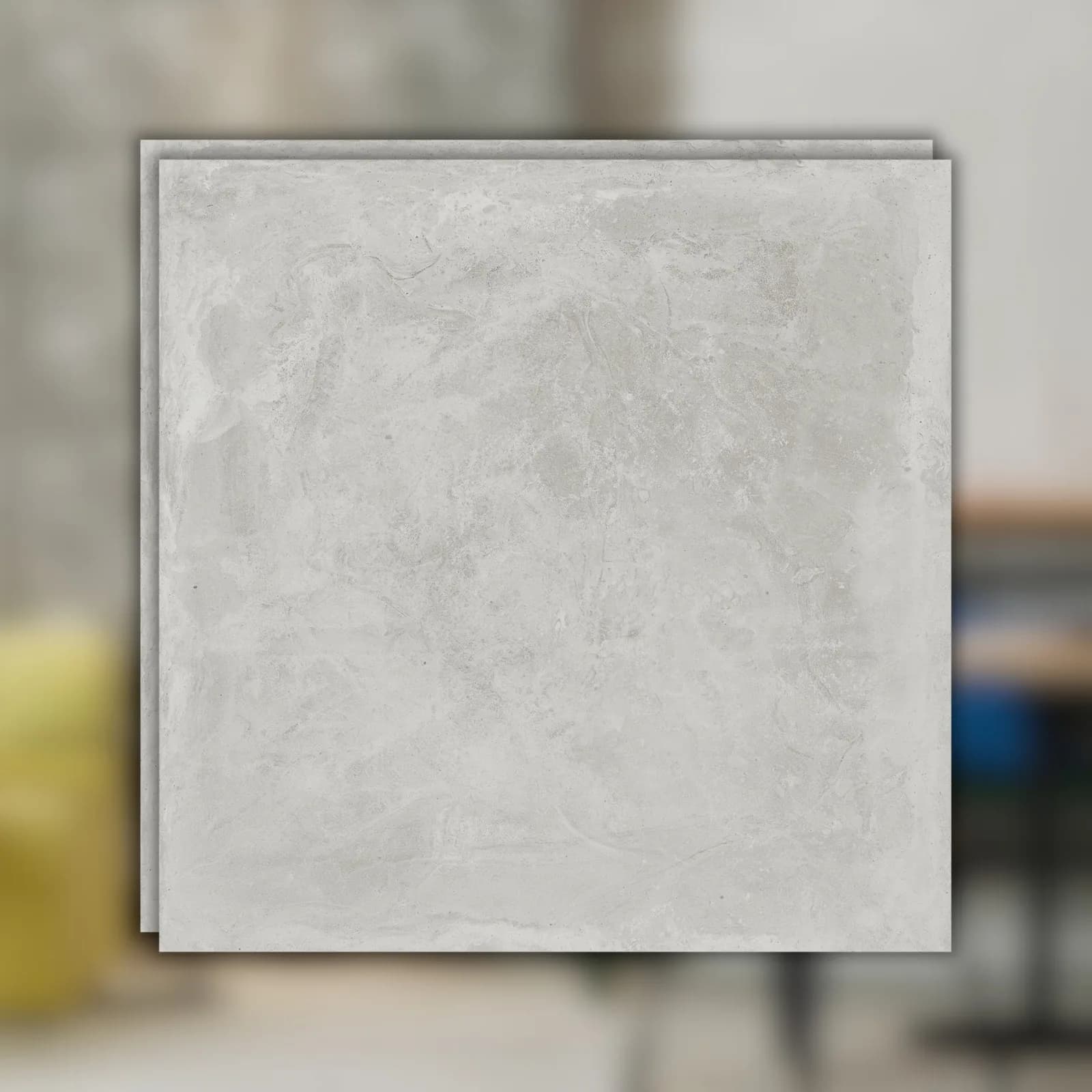 Porcelanato Cinza Natural 100x100 Ceusa Sk8 Gr RET "A"