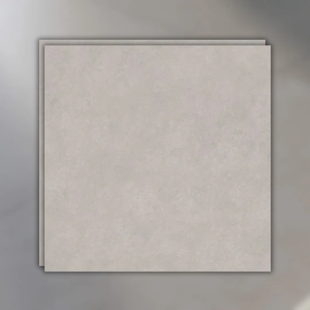 Piso Cinza Natural 123x123 Villagres Flow Warm RET "A"