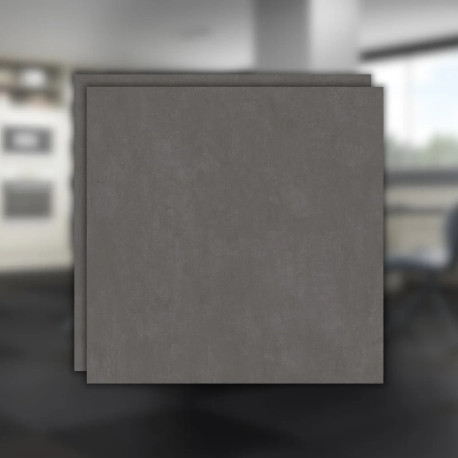 Porcelanato Damme Cimento 83x83 RET "A" Carbono Acetinado