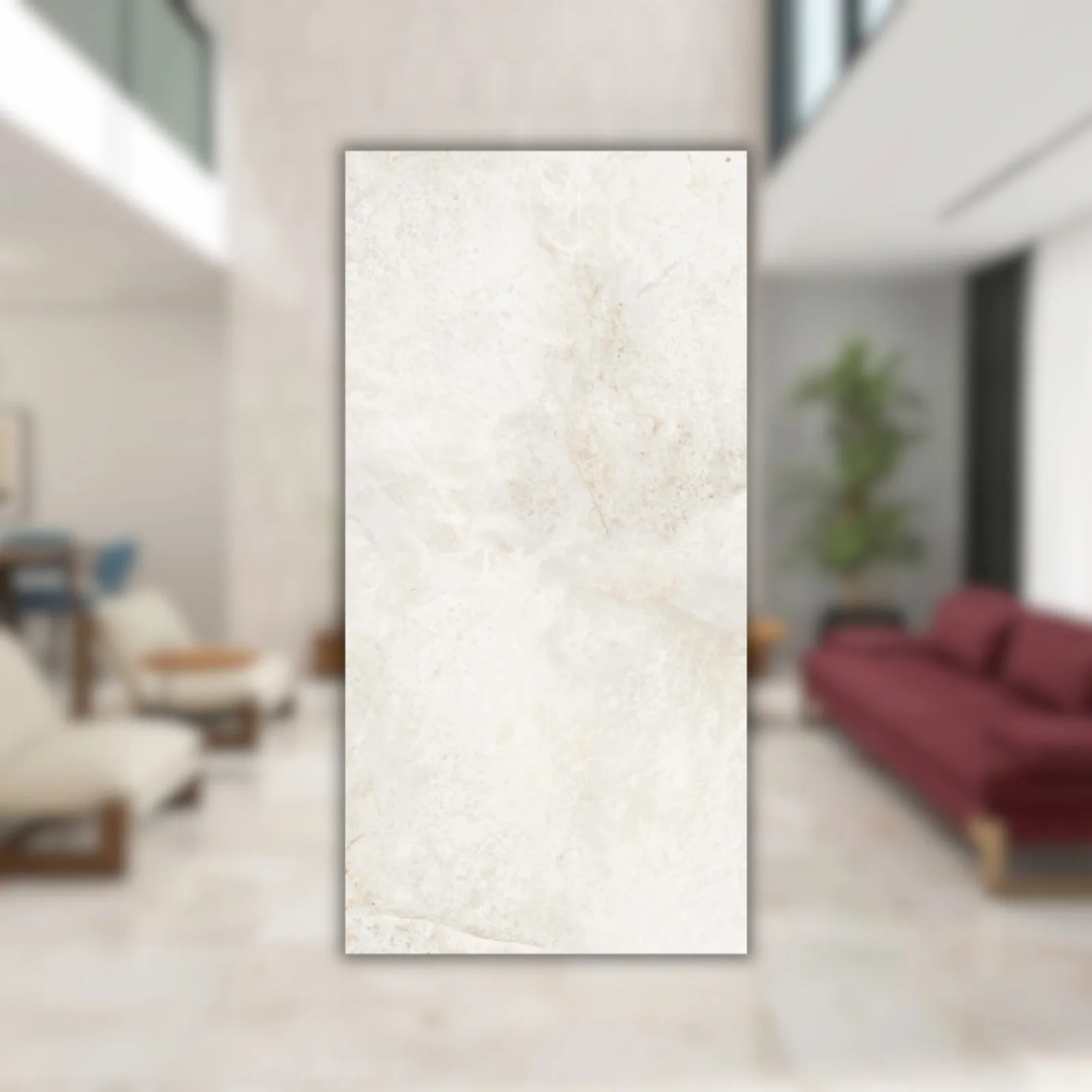 Porcelanato Bege Polido 62x121 Damme Patagonia RET "A"