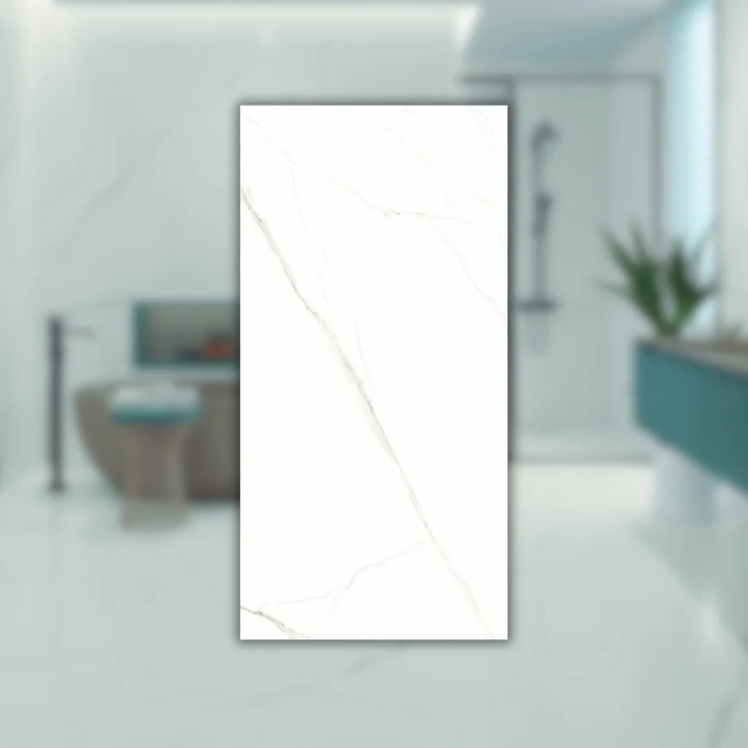 Porcelanato Branco Acetinado 62x121 Damme Statuario RET "A"