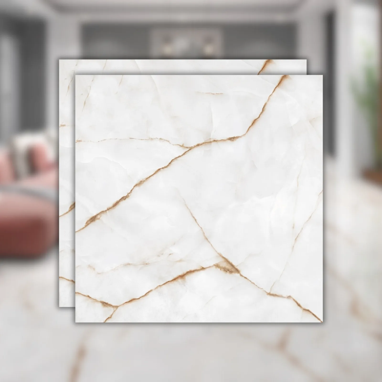 Porcelanato Damme Thasos 120x120 RET "A" Polido