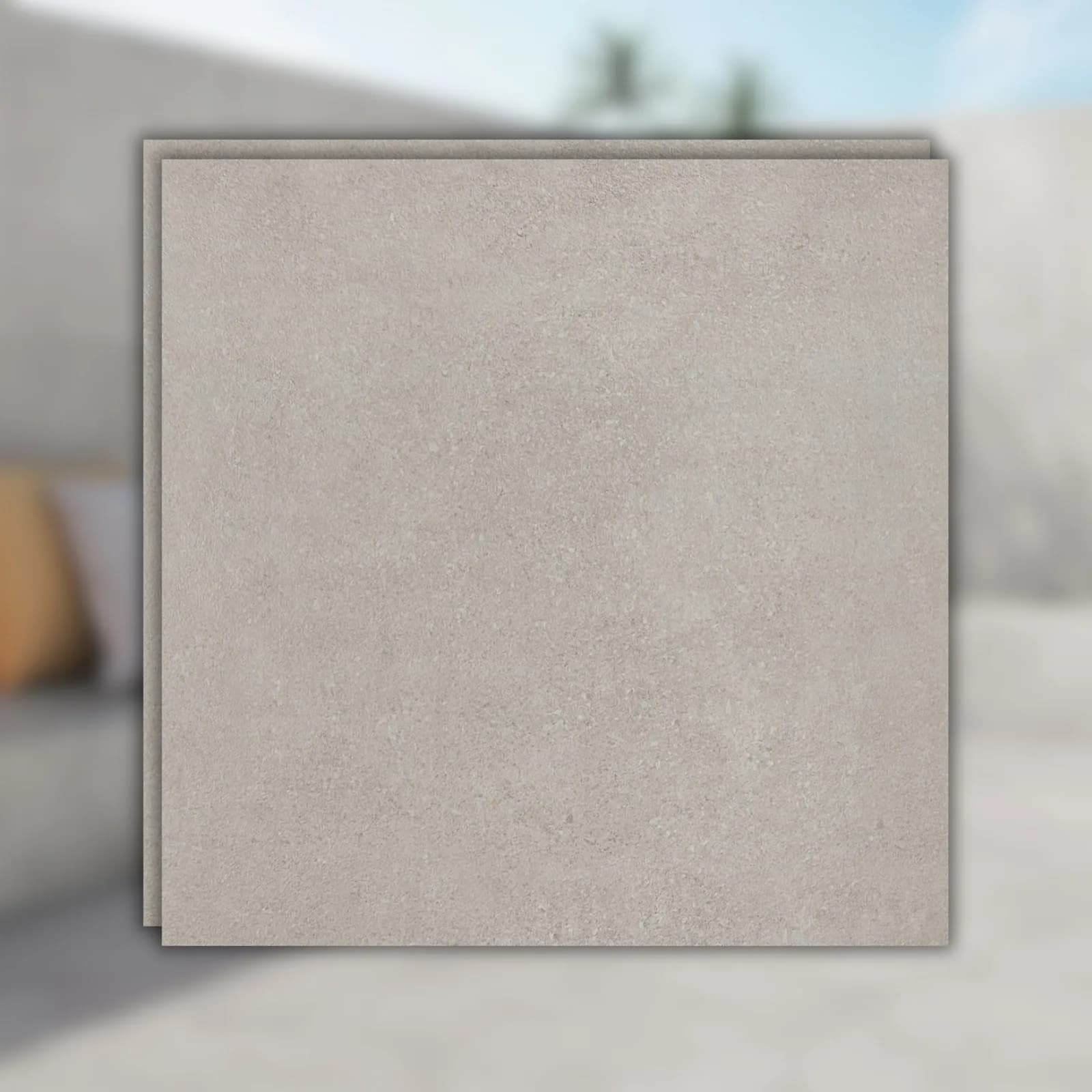 Porcelanato Decortiles Eco 90x90 Cinza Externo RET "A"