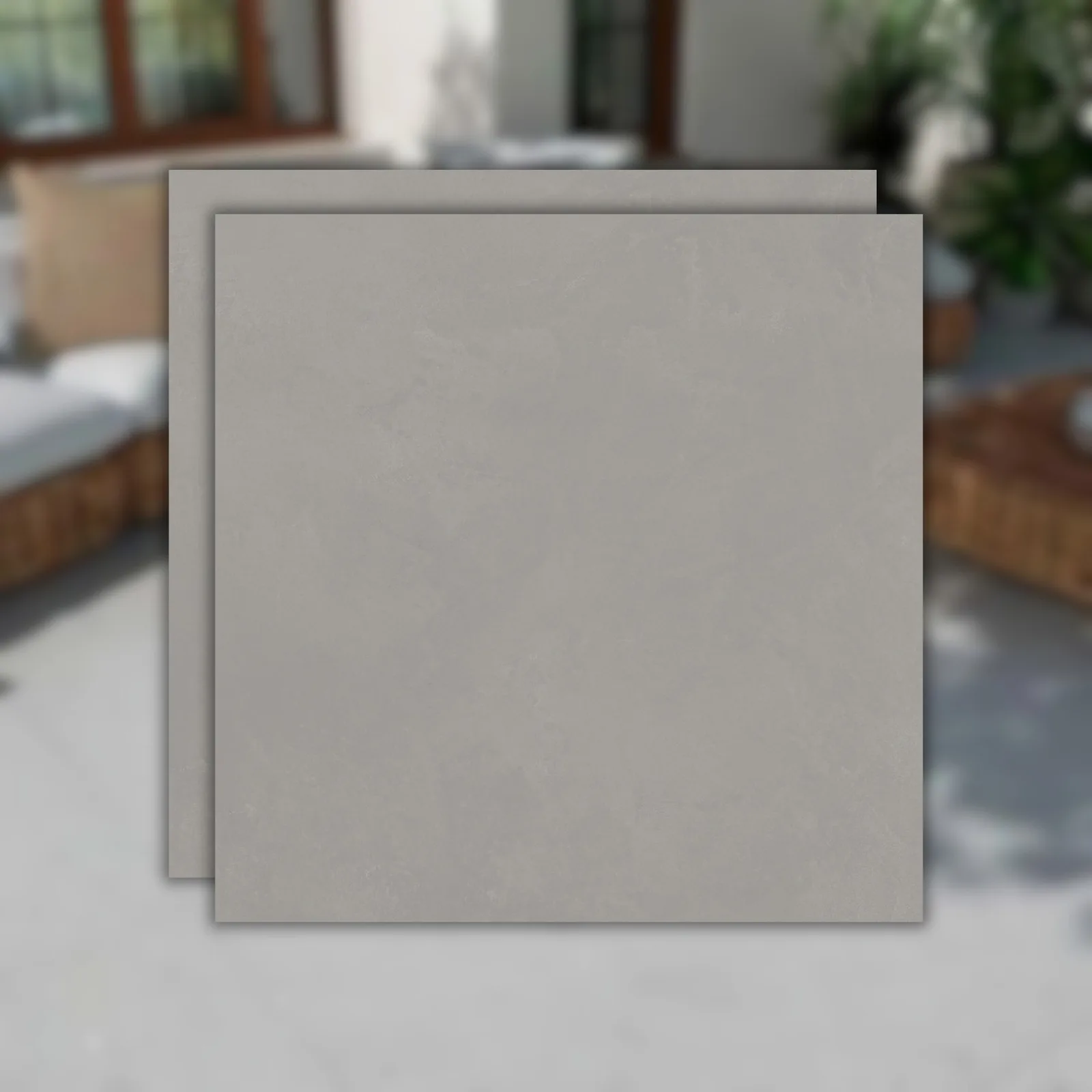 Porcelanato Decortiles Kyoto 90x90 RET "A" Cement Acetinado