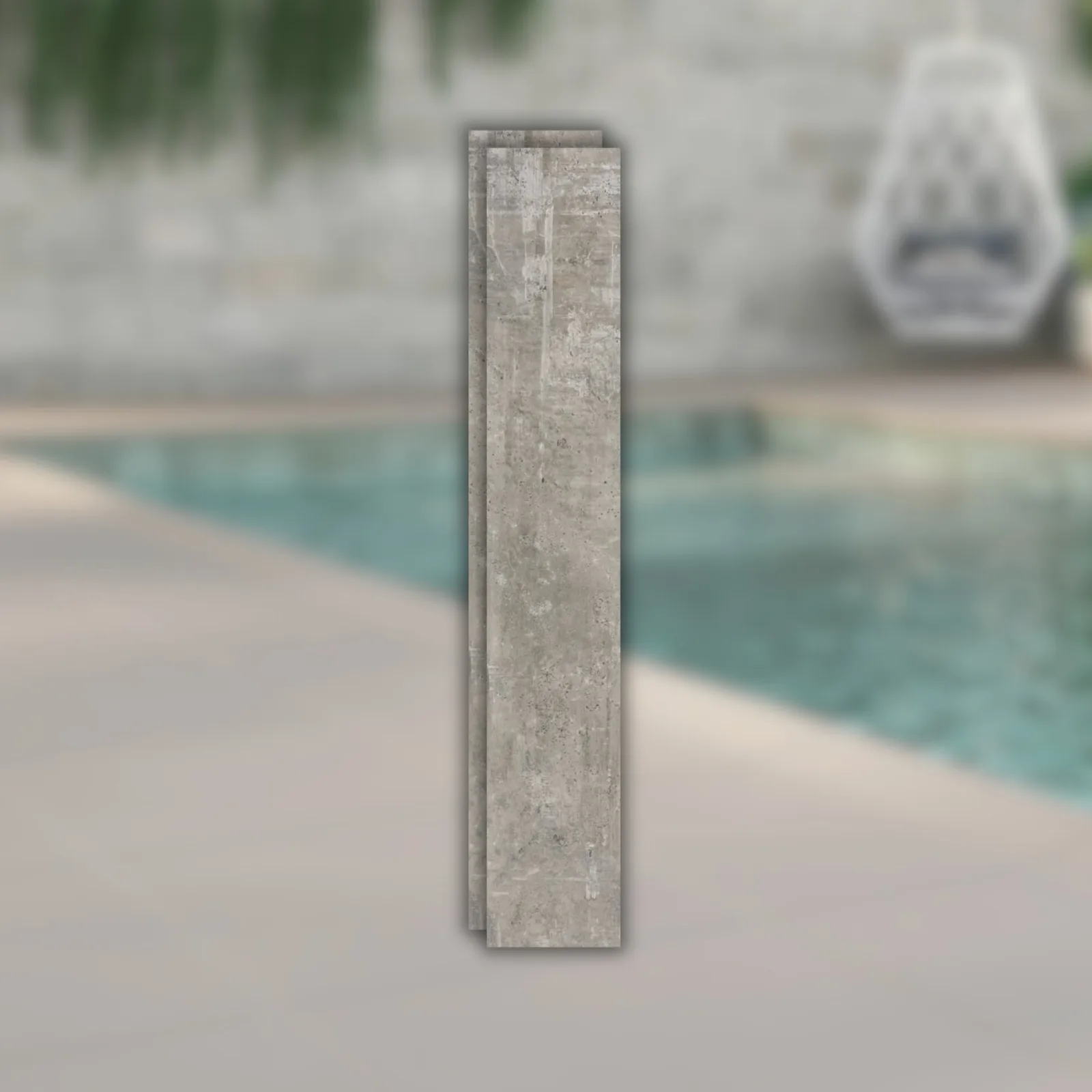 Porcelanato Decortiles Mube 19,7x120 RET "A" Concreto