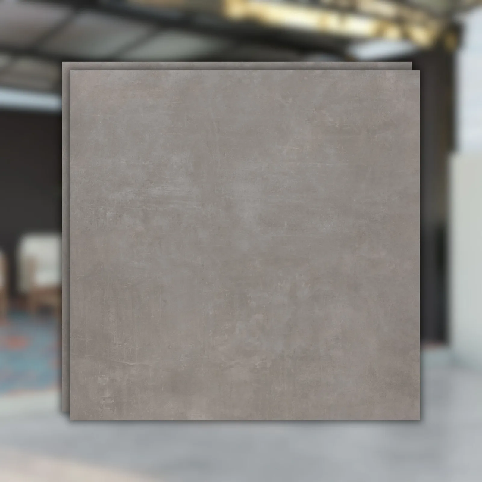 Porcelanato Cimento 120x120 Decortiles Sampa RET "A"