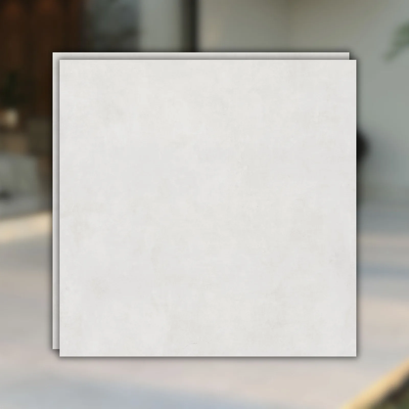 Porcelanato Cinza Externo 120x120 Decortiles Sampa Off White RET "A"
