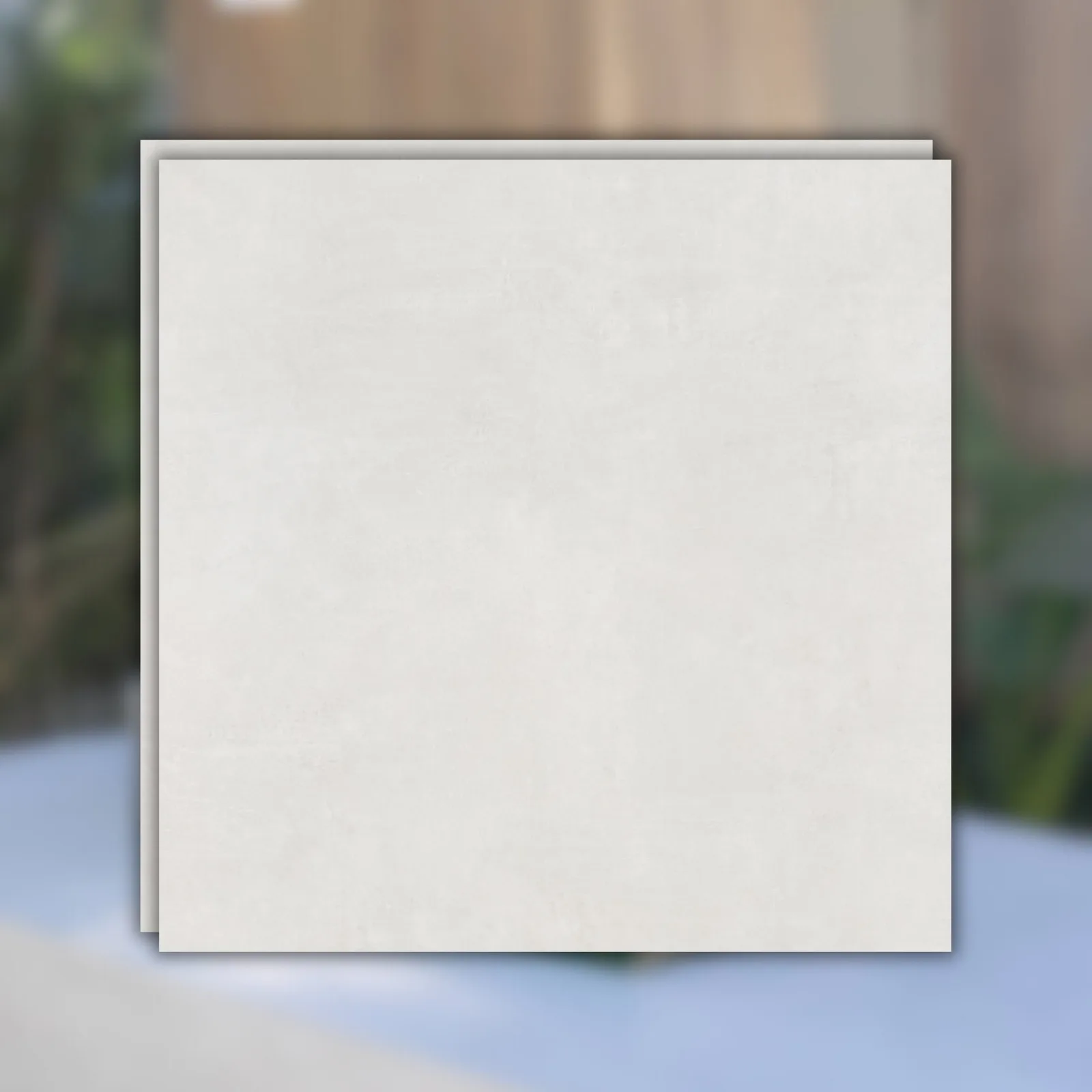 Porcelanato Off White Acetinado 90x90 Decortiles Sampa RET "A"