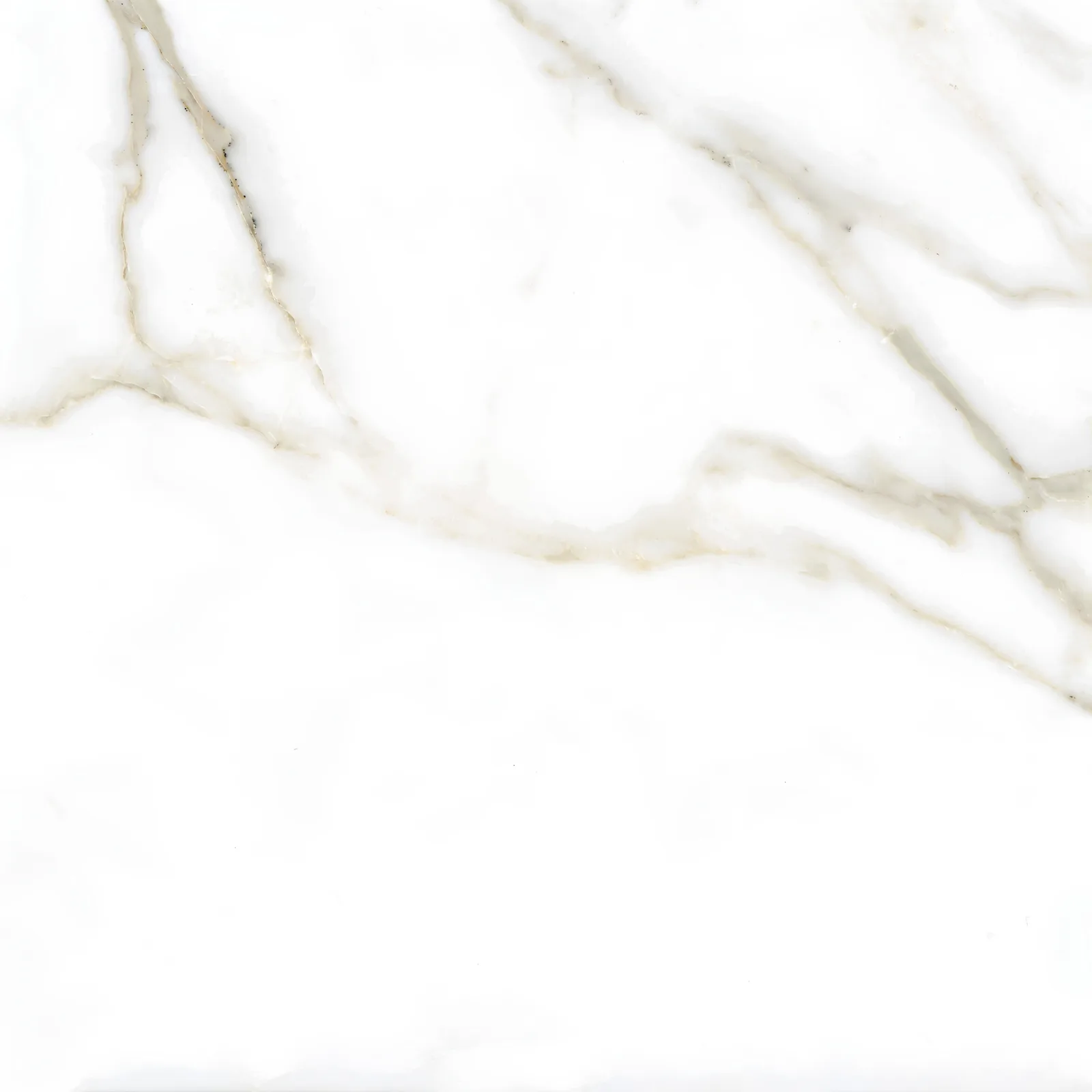 Porcelanato Branco Marmorizado Acetinado 84x84 Elizabeth Calacatta Gold RET "A"