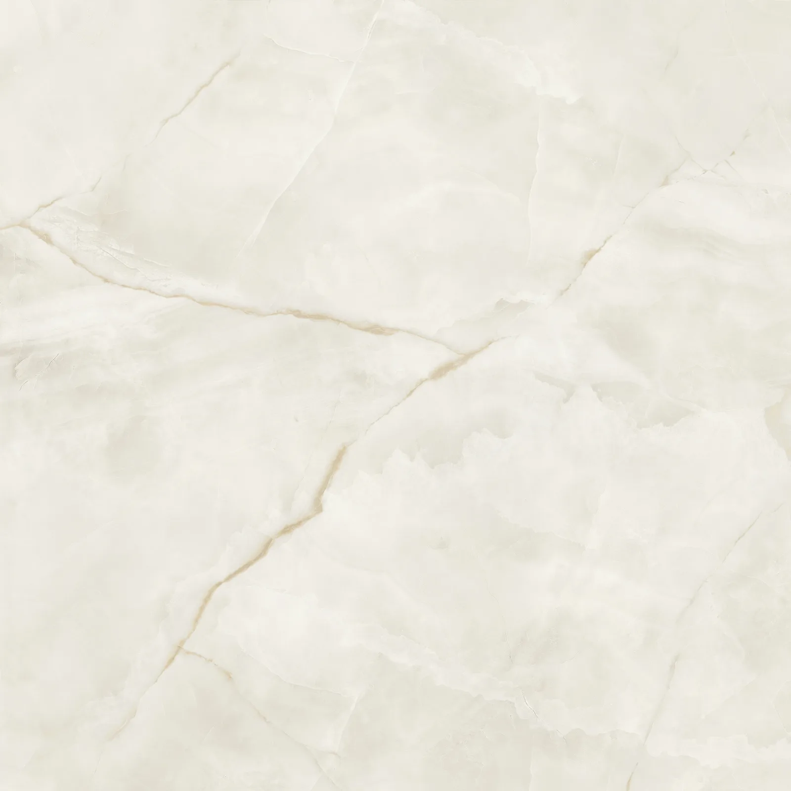 Porcelanato Branco Acetinado Marmorizado 90x90 Embramaco Ônix Atena Satiny RET "A"