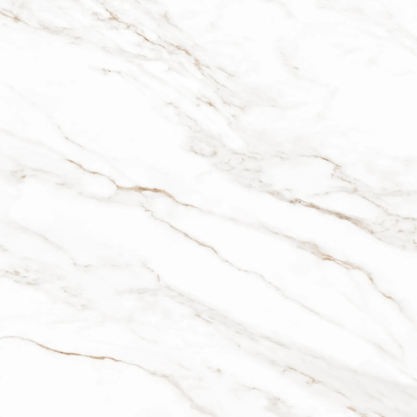 Porcelanato Branco Marmorizado Acetinado 94x94 Embramaco Veneza Gold Satiny RET "A"