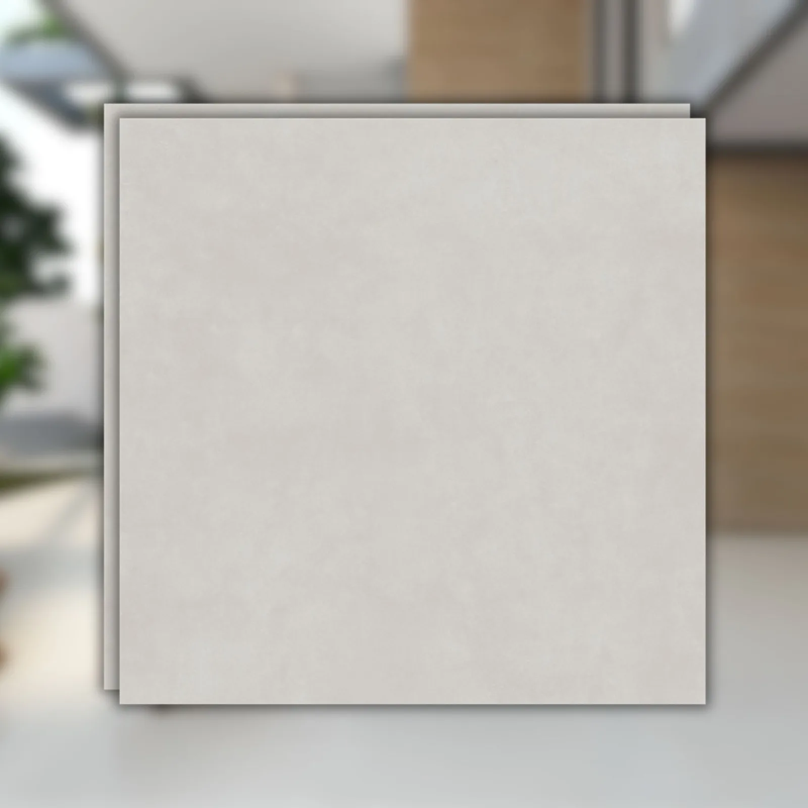 Porcelanato Cinza Acetinado 121x121 Helena Detroit RET "A"