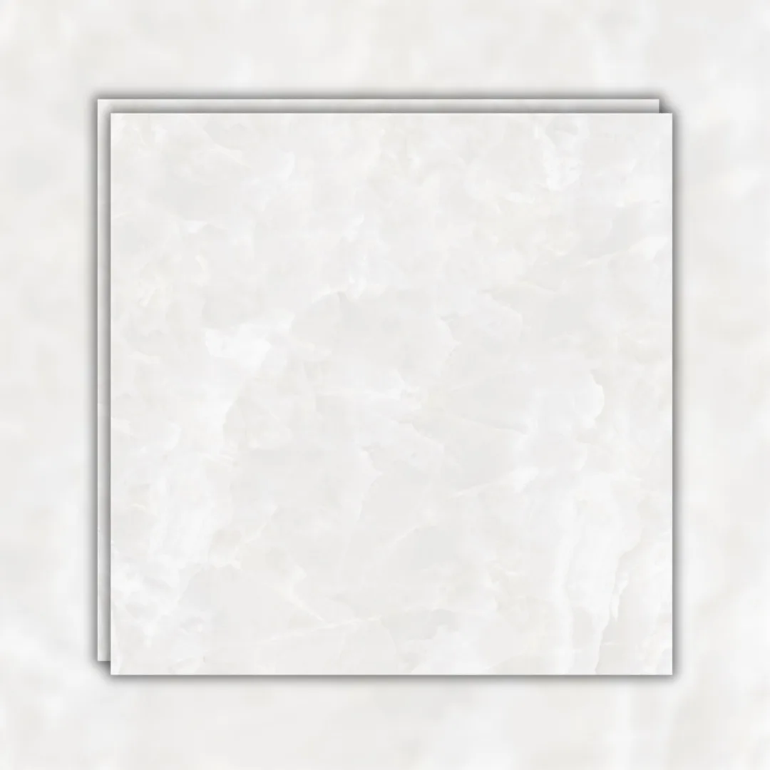 Porcelanato Branco Acetinado 83x83 Helena Unique RET "A"