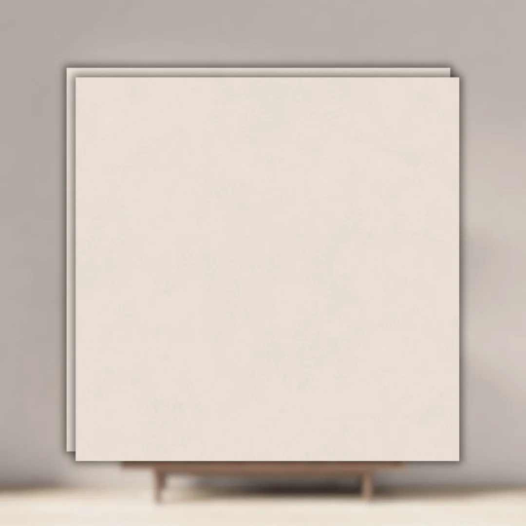 Porcelanato Bege Acetinado 121x121 Helena Urban Nut RET "A"