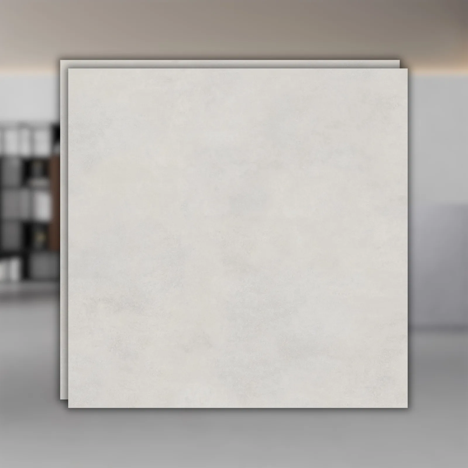 Porcelanato Cinza Polido 90x90 Incepa Polis Lm RET "A"