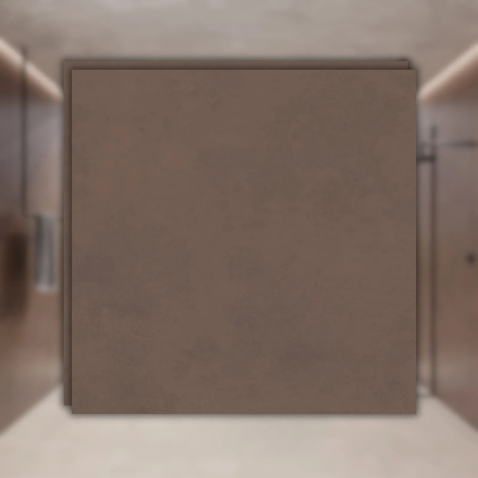 Porcelanato Marrom Externo 90x90 Incepa Pro Coffee ABS RET "A"