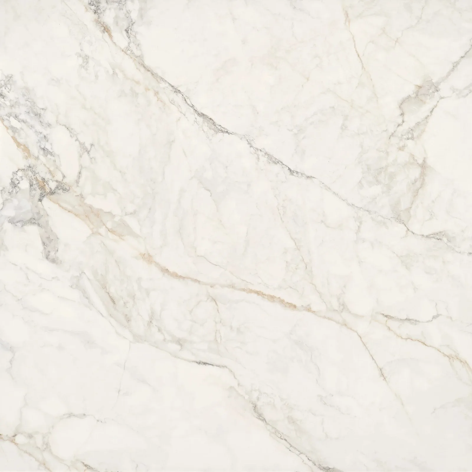 Porcelanato Marmorizado Branco Polido 120x120 Portobello Apuano Oro RET "A"