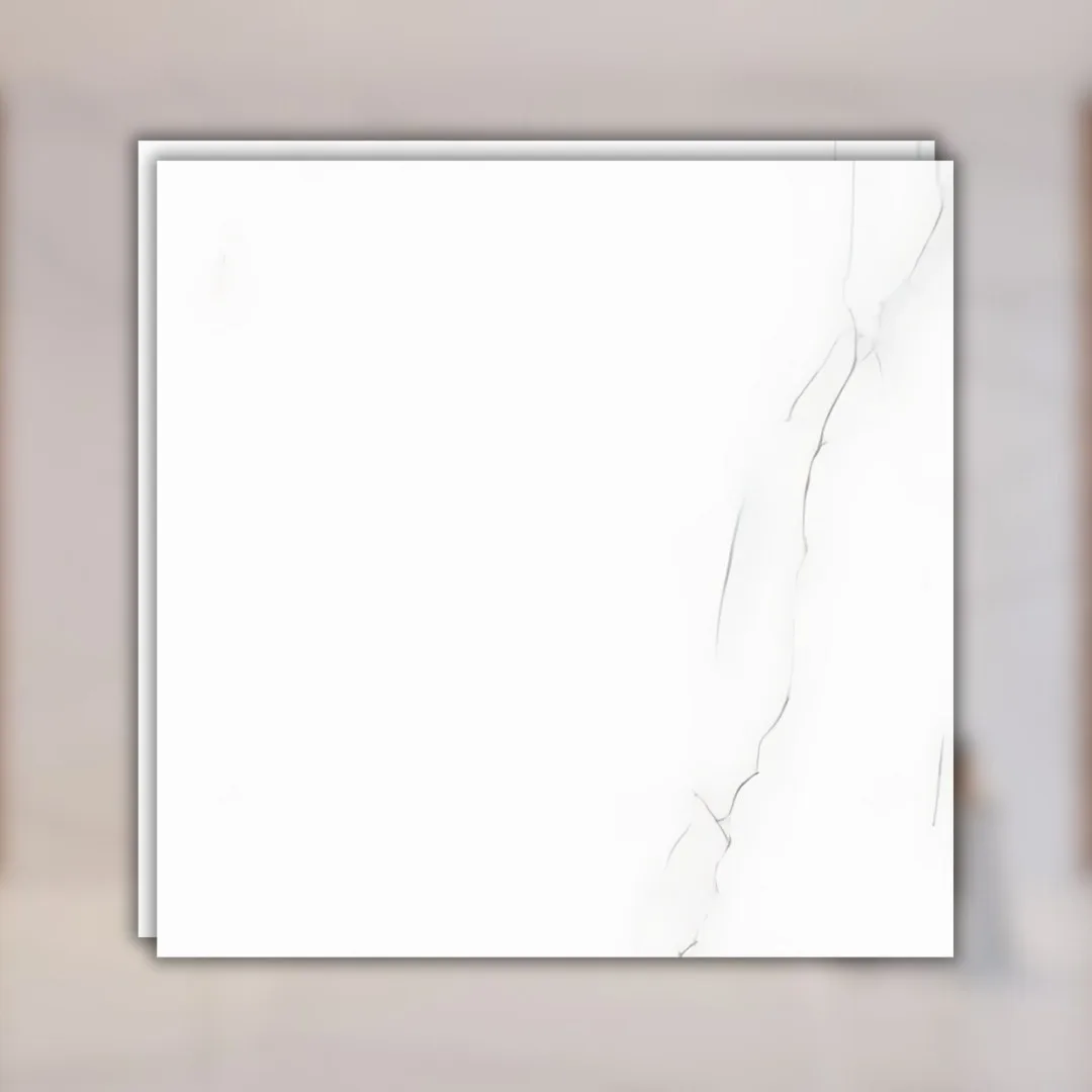 Porcelanato Branco Natural 120x120 Portinari Lumina Wh RET "A"