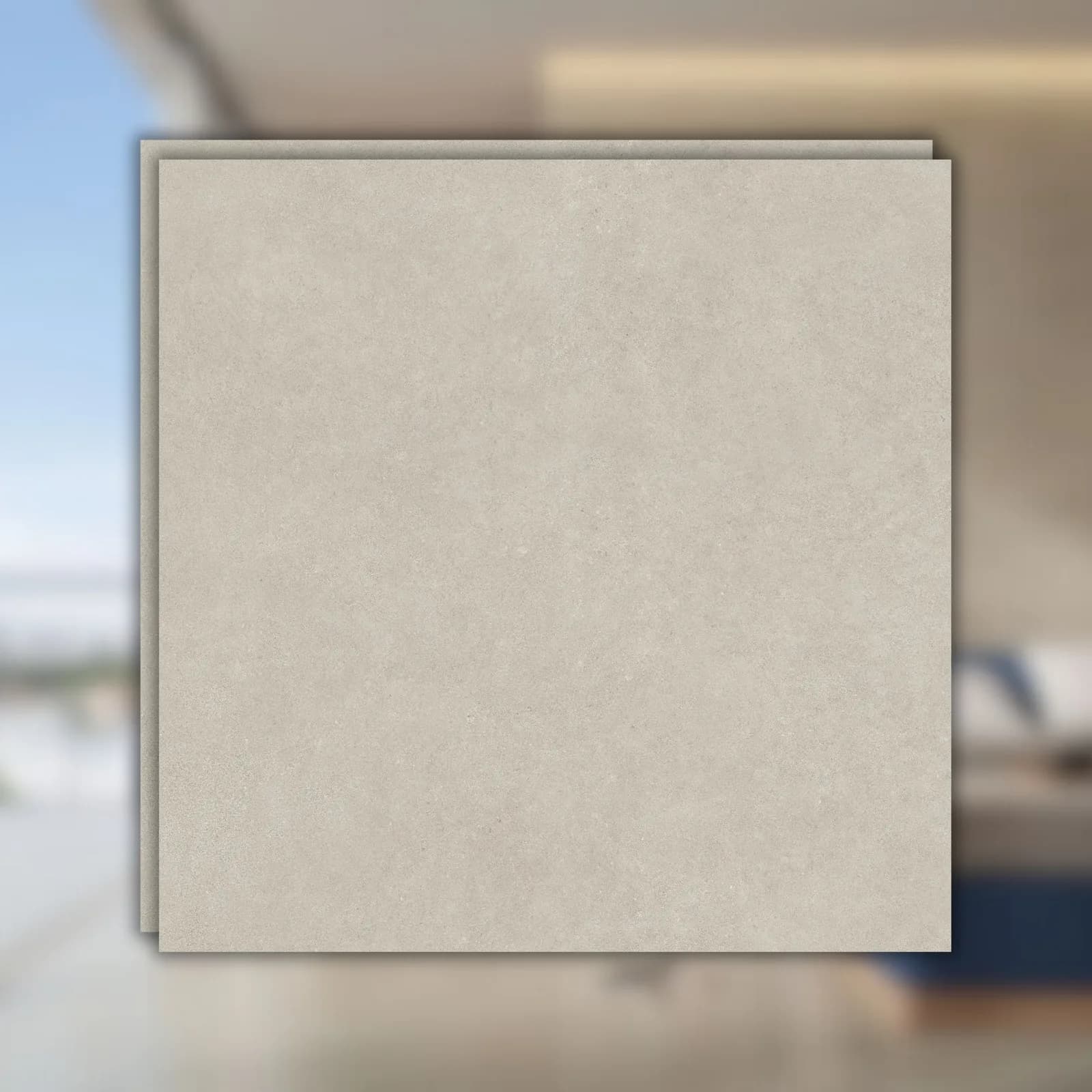 Porcelanato Cinza Hard 120x120 Portinari Metropolis Sgr RET "A"